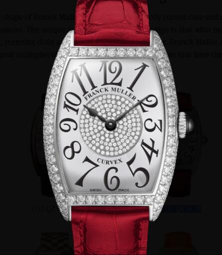 Review Franck Muller Cintrée Curvex Ladies Replica Watch for Sale Cheap Price 1752 QZ D 1P - Click Image to Close